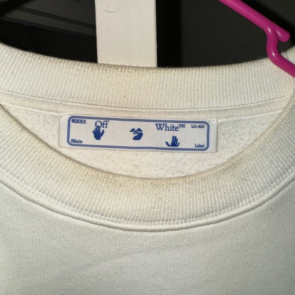 Off-White C/O Virgil Caravaggio Painting Crewneck - Picture 2 of 6